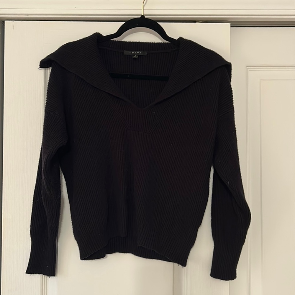 Black Cyrus Sweater